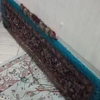 فرش دست باف نیمه کاره زر چرح