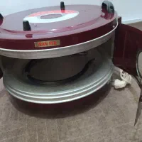 ماکروفر برقی گرد با تابه نسوز|اجاق گاز و لوازم برقی پخت‌وپز|تبریز, |دیوار