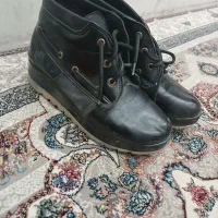 نیم بوت در حد نو یک بار پوشیده شده