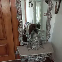 آینه شمعدان برنز|آینه|اردبیل, |دیوار