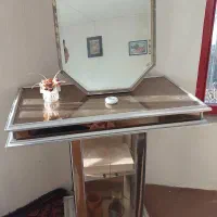 میز آینه و شمدان