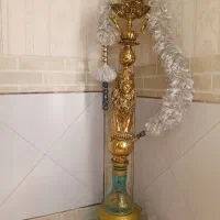 قلیان برنجی سوپاپ دار تو پر