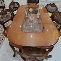 مبل و ناهارخوری ۶ نفره آنتیک یونانی|مبلمان خانگی و میز عسلی|اسلام‌شهر, مطهری|دیوار