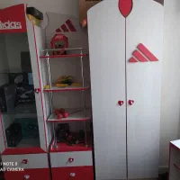 کمد کتابخانه بوفه تمام mdf|کتابخانه، شلف، قفسههای دیواری|سنندج, |دیوار