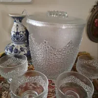 ظرف سرو شربت نایاب با ۴پیمانه