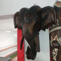 مجسمه چوبی فیل