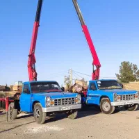 جرثقیل نیسان دوگانه‌سوز با دستگاه وسط