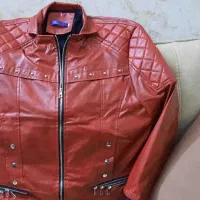 کاپشن چرم خارجی