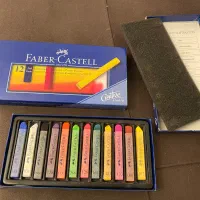 پاستیل گچی فابرکاستل ۱۲ رنگ