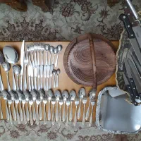 وسایل اضافی سینی چاقو قاشق و چنگال