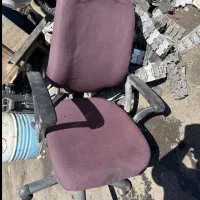 صندلی اداری چرخ دار گردان سالم