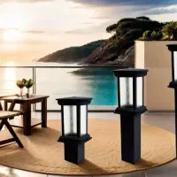 چراغ چمنی و حیاطی