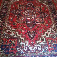 یک جفت فرش هریس دستبافت|فرش|اهر, |دیوار