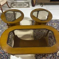 میز عسلی چوب راش