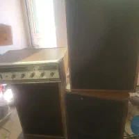 امپلی قدیمی بهمراه سه عدد باند سونی قدیمی|صوتی و تصویری|تهران, تختی|دیوار