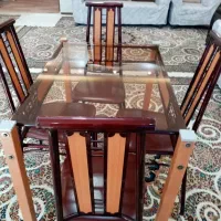 میز نهار خوری چهار نفر ها در حد نو