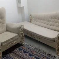 یک ست مبل ۸ نفره همراه با میزاش قیمت ۲ تومن|مبلمان خانگی و میز عسلی|مشهد, هفده شهریور|دیوار
