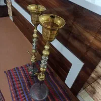 قلیان مسی رنگ و نو