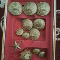 دکمه پیراهن دوره  شاهنشایی