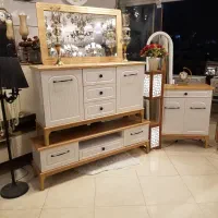 آینه کنسول ویکتوریا میز تی و ویکتوریا NEW|بوفه، ویترین، کنسول|خرم‌آباد, |دیوار