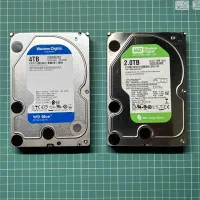 هارد وسترن دیجیتال 2 ترا گرین - 4 ترا بلو