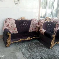 سلام مبل هفت نفره سالم وبدون پارگی|مبلمان خانگی و میز عسلی|روانسر, |دیوار