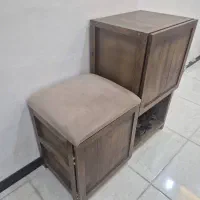 جا کفشی چوبی