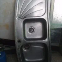 سینک دو قلو ایتالیایی سالم