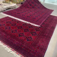 فرش دستباف (بساک)جفت ۹ متری کرک ریزباف