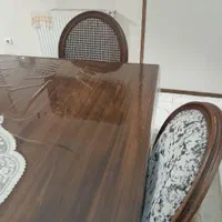 میز وصندلی  ناهار خوری ۱۰ نفره فرانسوی|میز و صندلی غذاخوری|شیراز, ترمینال باربری|دیوار