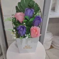 باکس گل مصنوعی کادوی روز مادر|گل مصنوعی|قروه, |دیوار