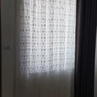 پرده طرح دار تمیز بدون هیچ گونه زدگی