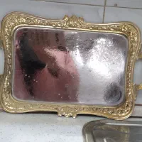 سینی قدیمی برنزی