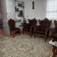 مبل استیل9نفره چوب راش سلطنتی|مبلمان خانگی و میز عسلی|قرچک, مهدیه|دیوار