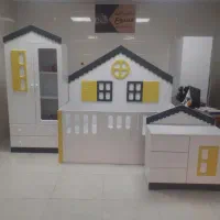 سیسمونی چوبی مدل کلبه