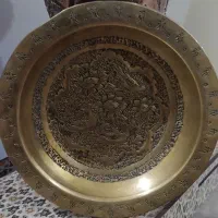 ضروف مسی وبرنجی کهنه|کلکسیون اشیاء عتیقه|ساری, |دیوار