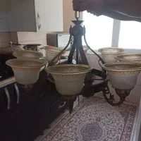 لوستر ۱۱ شاخه و دیوار کوب