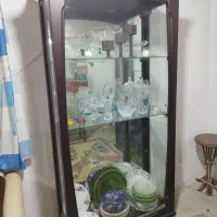 بوفه چوبی|بوفه، ویترین، کنسول|بندر انزلی, تربه گوده|دیوار