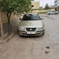 سمند بسیار تمیز خانگی  بژ ۱۳۸۵