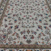 چهارتخته فرش ۹متری کرم افشان