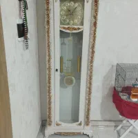 ساعت ایستاده چوبی
