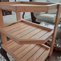 شلف چوبی|کتابخانه، شلف، قفسه‌های دیواری|تهران, حکیمیه|دیوار