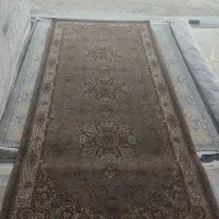 ۵ تخته فرش ۷۰۰ شانه گردویی یکونیم درچهار  کارکرده|فرش|جوانرود, |دیوار