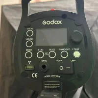 فلاش استودیویی گودوکس QT600II با پایه و سافت باکس|دوربین عکاسی و فیلمبرداری|تهران, جوادیه|دیوار