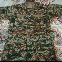 لباس نظامی سبز دیجیتال