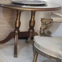 میز نهار خوری ۴ نفره گرد