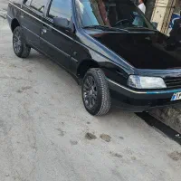 پژو405مشکی دوگانه کارخانه