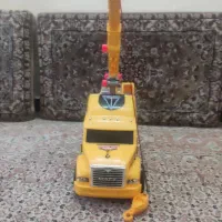 ماشین بازی جرثقیل بزرگ کاملا سالم و در حد نو|اسباببازی|کرمانشاه, |دیوار