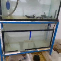 ۳تا آکواریوم باپایه فلزی