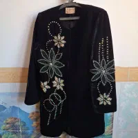 مانتو کارشده   نو  فقط یکبار پوشیده شده|لباس|میاندوآب, |دیوار